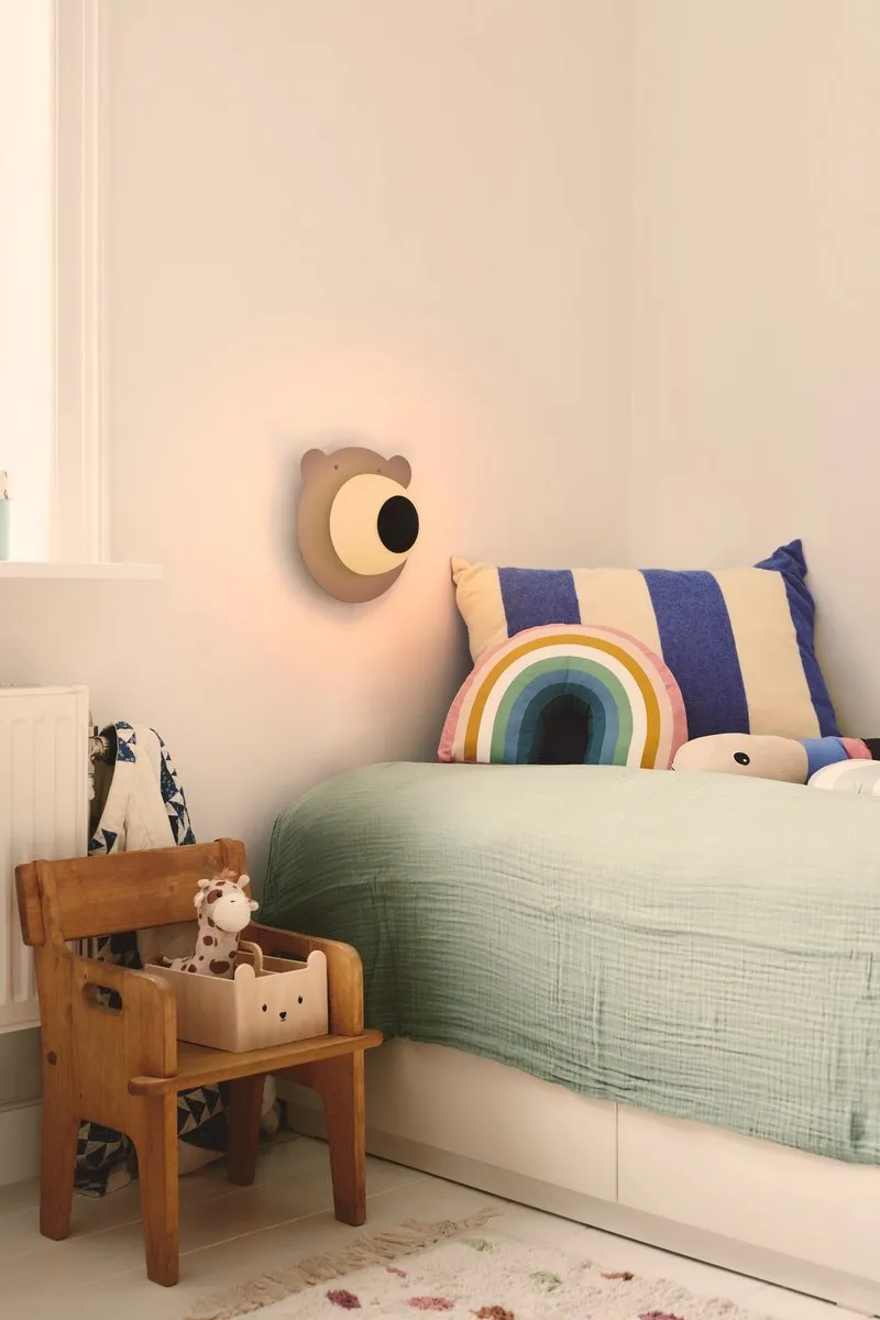 Nordlux Bruna Wandlamp E14 - 25cm - Bruin