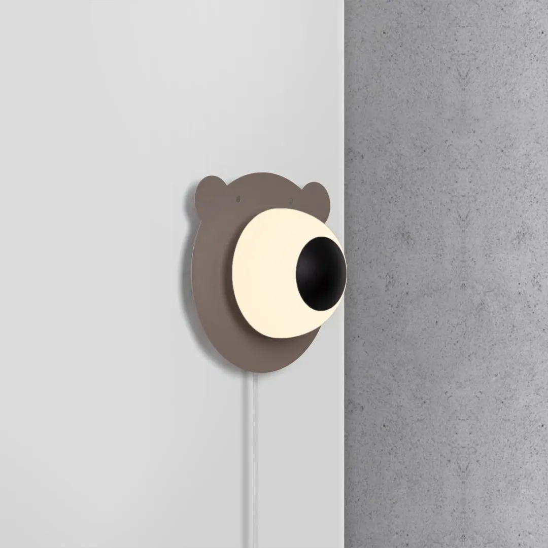 Nordlux Bruna Wandlamp E14 - 25cm - Bruin