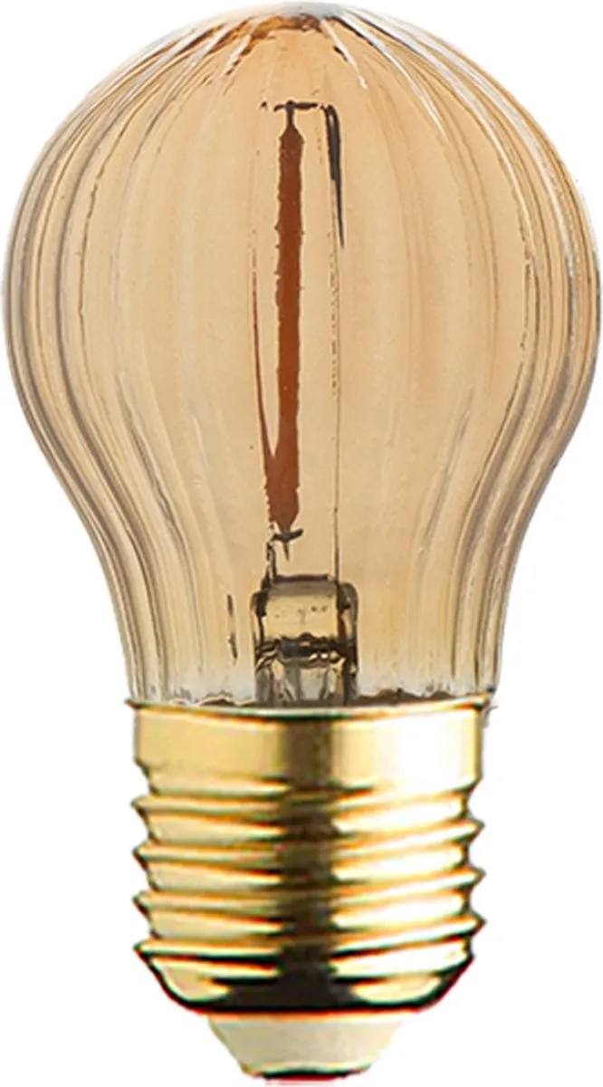 Lybardo E27 LED Lamp 10 Stuks - 0.6W 2100K Warm Wit - Amber
