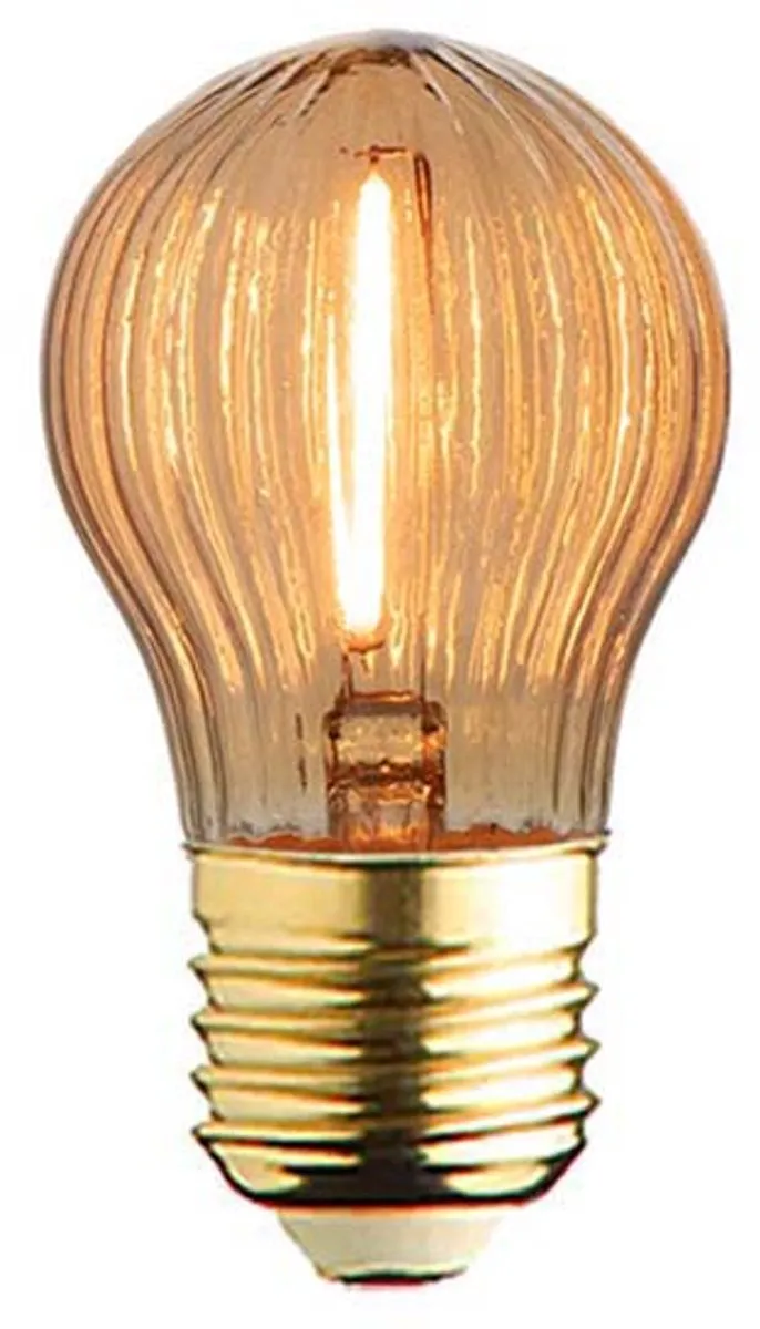 Lybardo E27 LED Lamp 10 Stuks - 0.6W 2100K Warm Wit - Amber