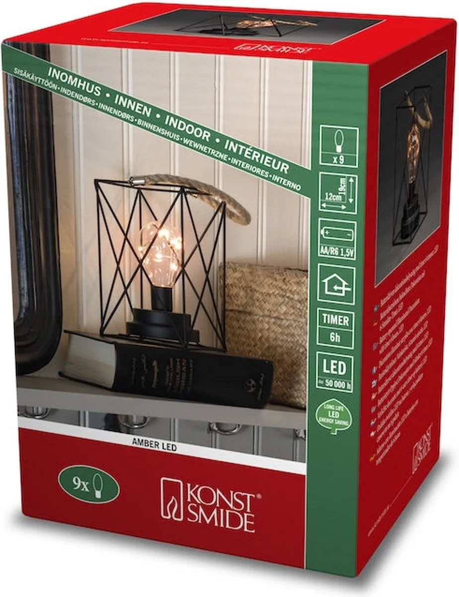 Konstsmide 1816-780 Verlichting - 9 Lichtpunten - Zwart - afbeelding 5 van 5
