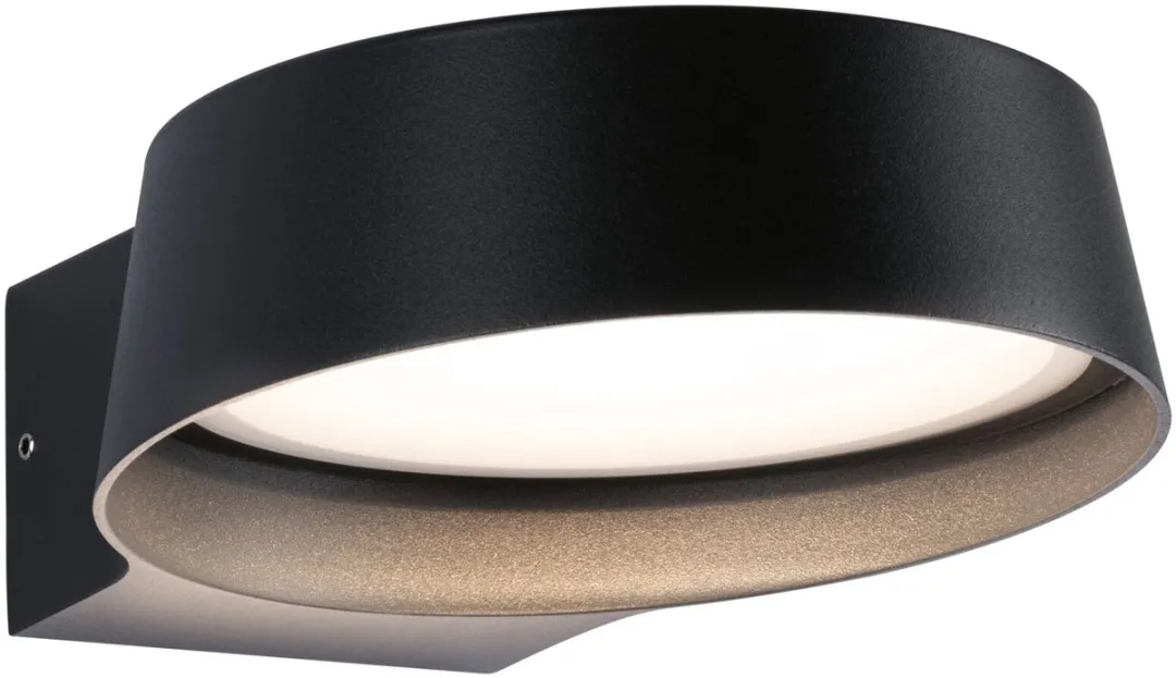 Paulmann Capea Grand LED Wandarmatuur 11,5W 3000K - Antraciet