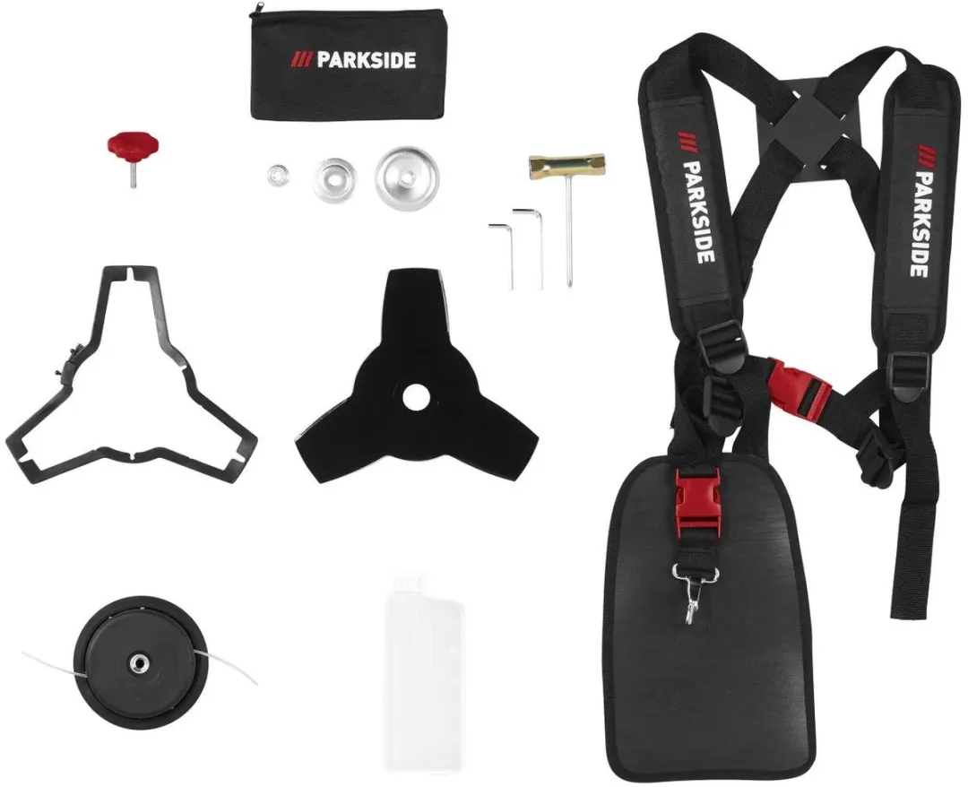 PARKSIDE 2-in-1 Benzine Bosmaaier & Grastrimmer 1350W