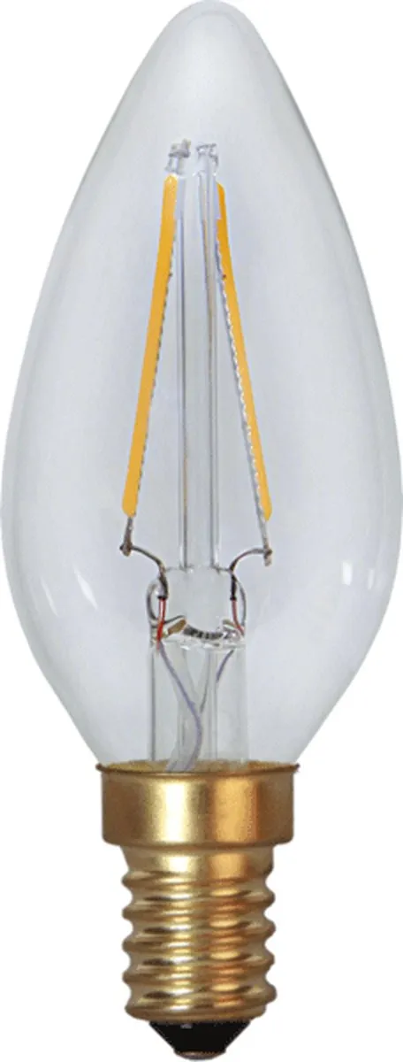 Star Trading Kaarslamp E14 1.5W Super Warm Wit - afbeelding 6 van 6