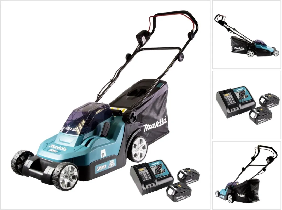 Makita DLM 382 RM2 Accu Grasmaaier 36V