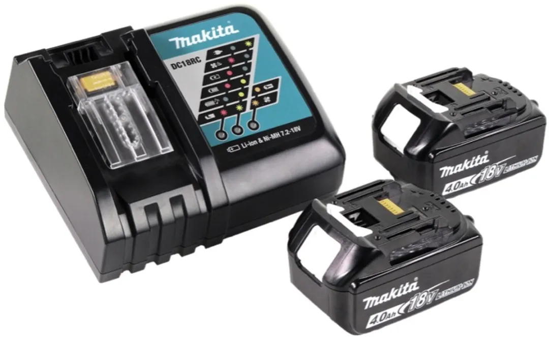 Makita DLM 382 RM2 Accu Grasmaaier 36V - 38cm 40L + 2x 4.0Ah Accu + Lader