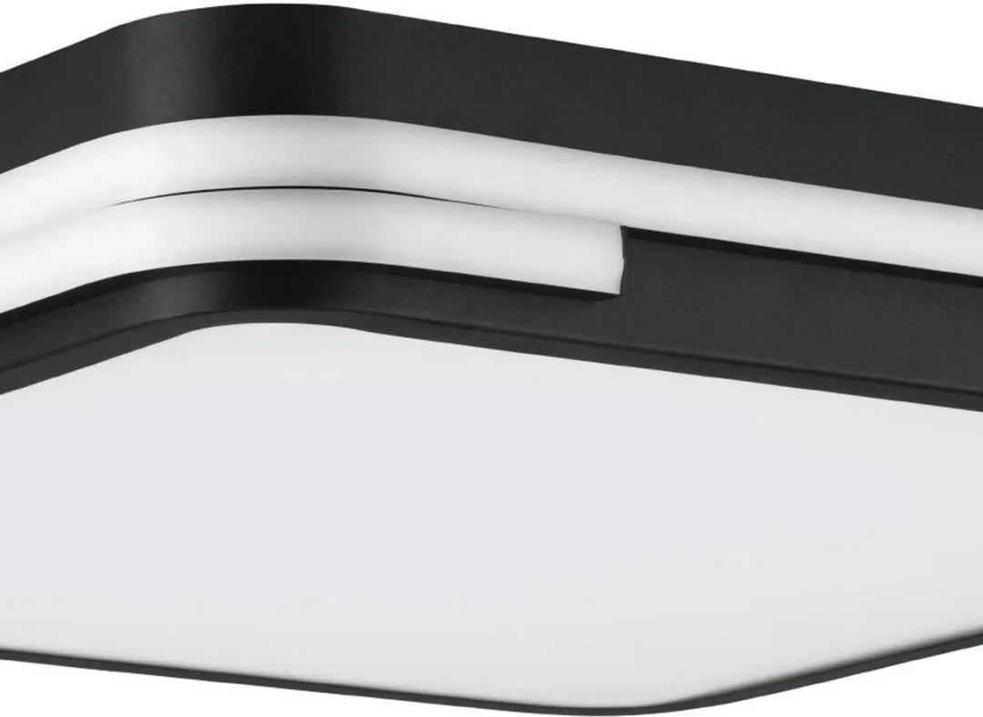 EGLO connect.z Genovese-Z Plafondlamp - 2765K - Zwart/Wit