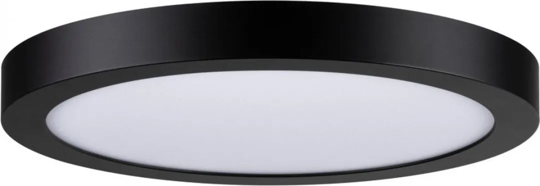 Paulmann LED-paneel Abia rond 300mm 22W - Zwart