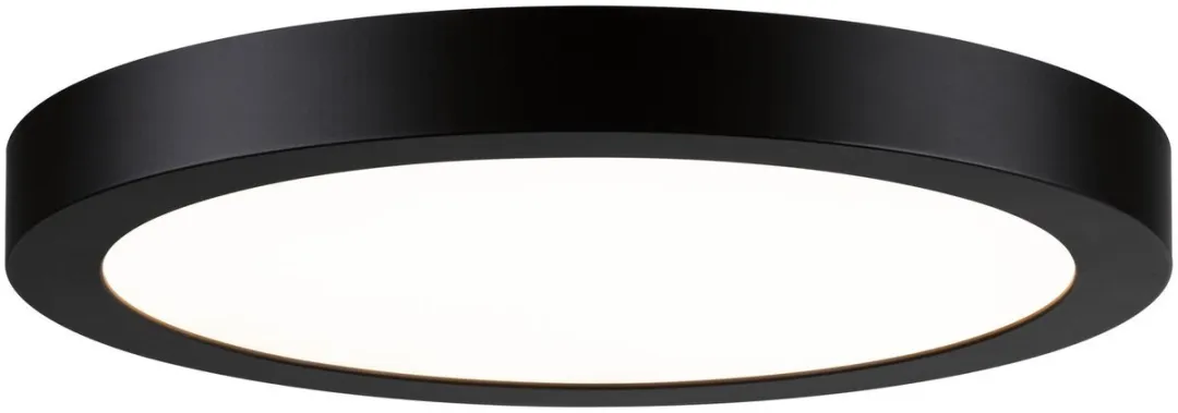 Paulmann LED-paneel Abia rond 300mm 22W - Zwart