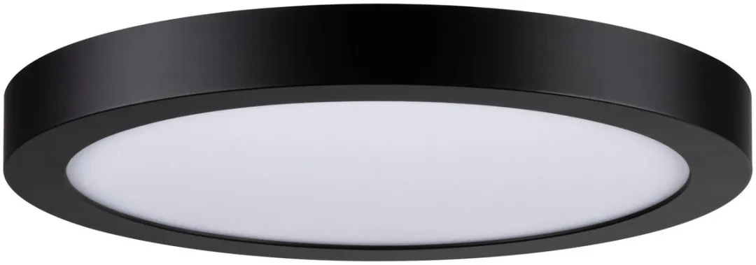 Paulmann LED-paneel Abia rond 300mm 22W - Zwart