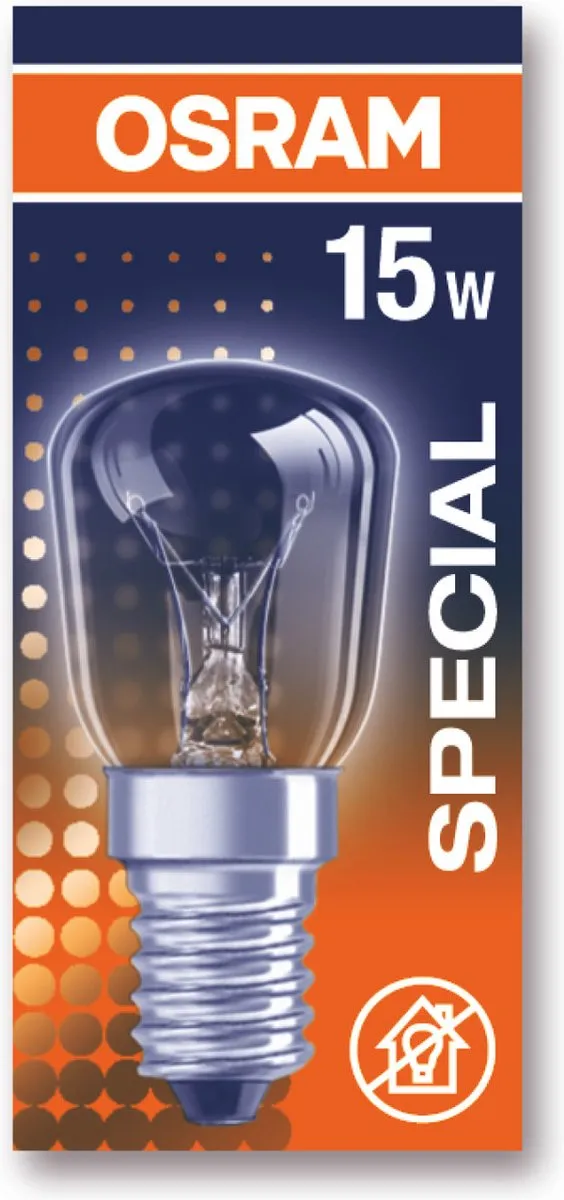 Osram Ovenlamp E14 15W - Warm Wit 2700K