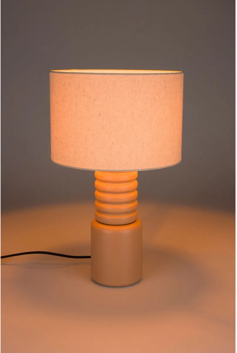 Zuiver Six Tafellamp - 25W - Ø30cm - Oranje - afbeelding 6 van 6