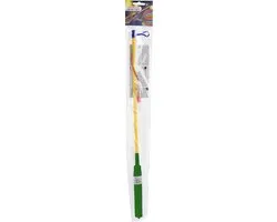 Tender Toys Lampionstokjes 3x - Donkergroen - 50cm met LED