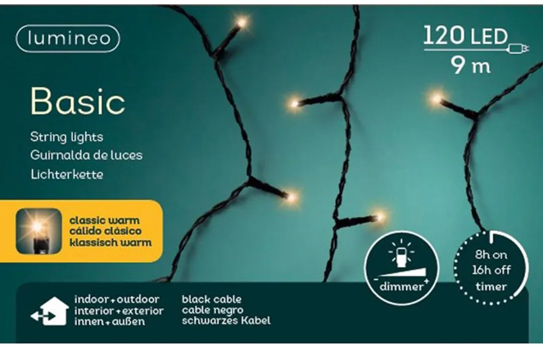 Lumineo Basic Lights Buiten LED-verlichting 480 Stuks - Ø3mm - Extra Warm Wit