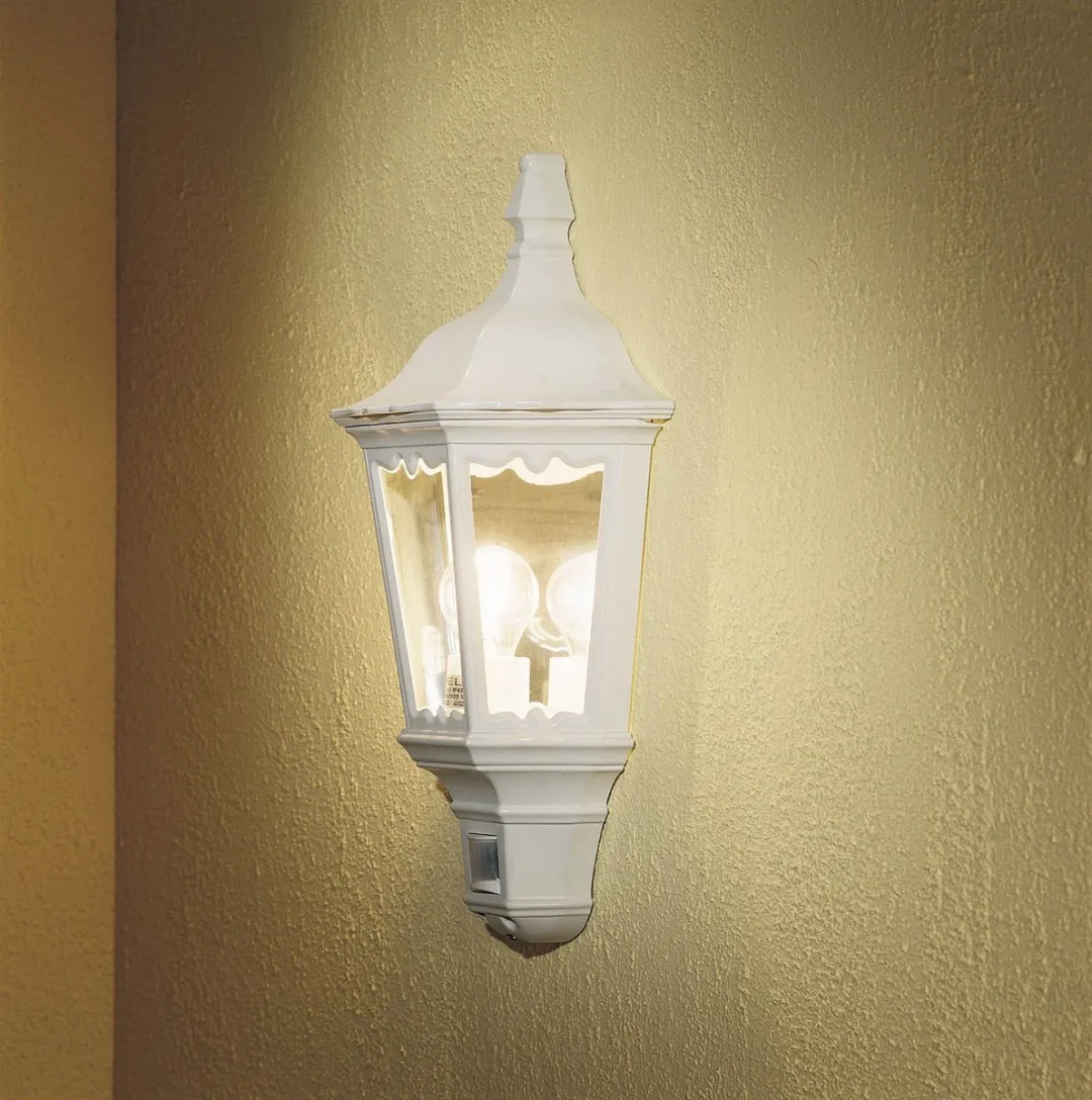 Konstsmide Firenze Wandlamp Buiten - E27 - Wit