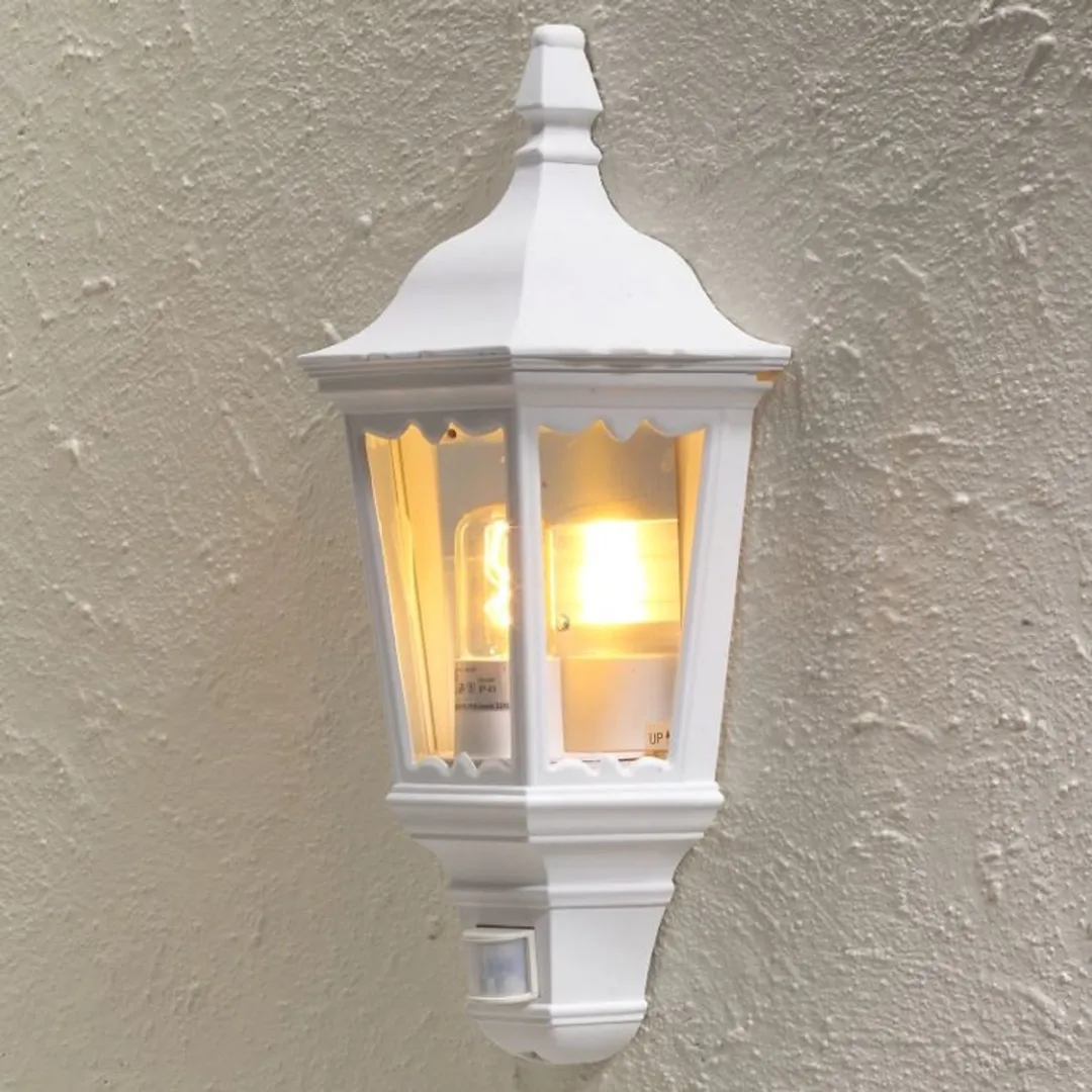 Konstsmide Firenze Wandlamp Buiten - E27 - Wit