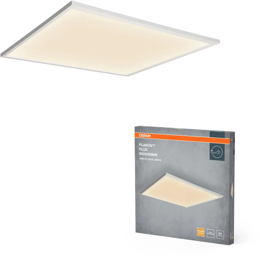 Osram Planon Plus Plafondlamp 600x600mm - 40W Warm Wit