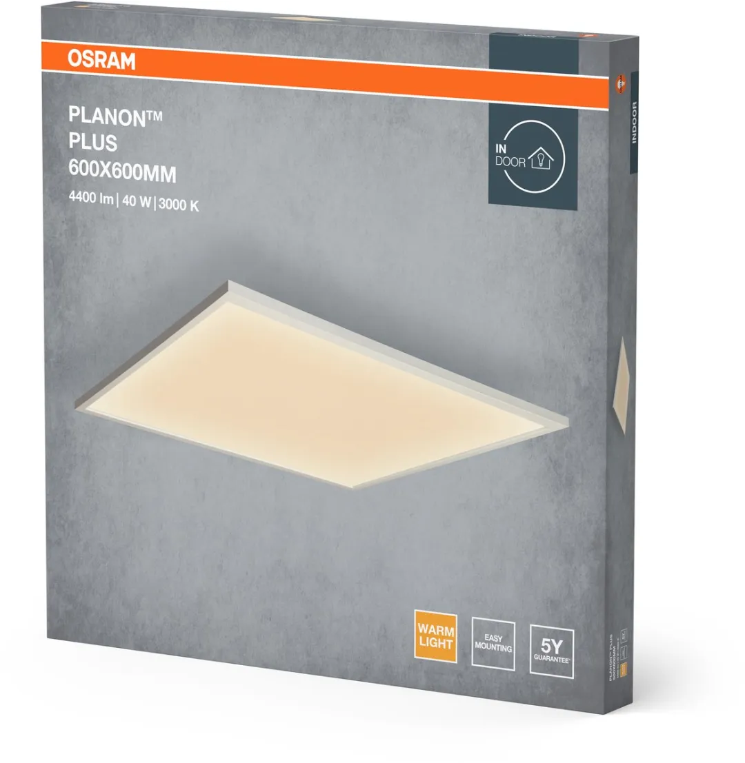 Osram Planon Plus Plafondlamp 600x600mm - 40W Warm Wit