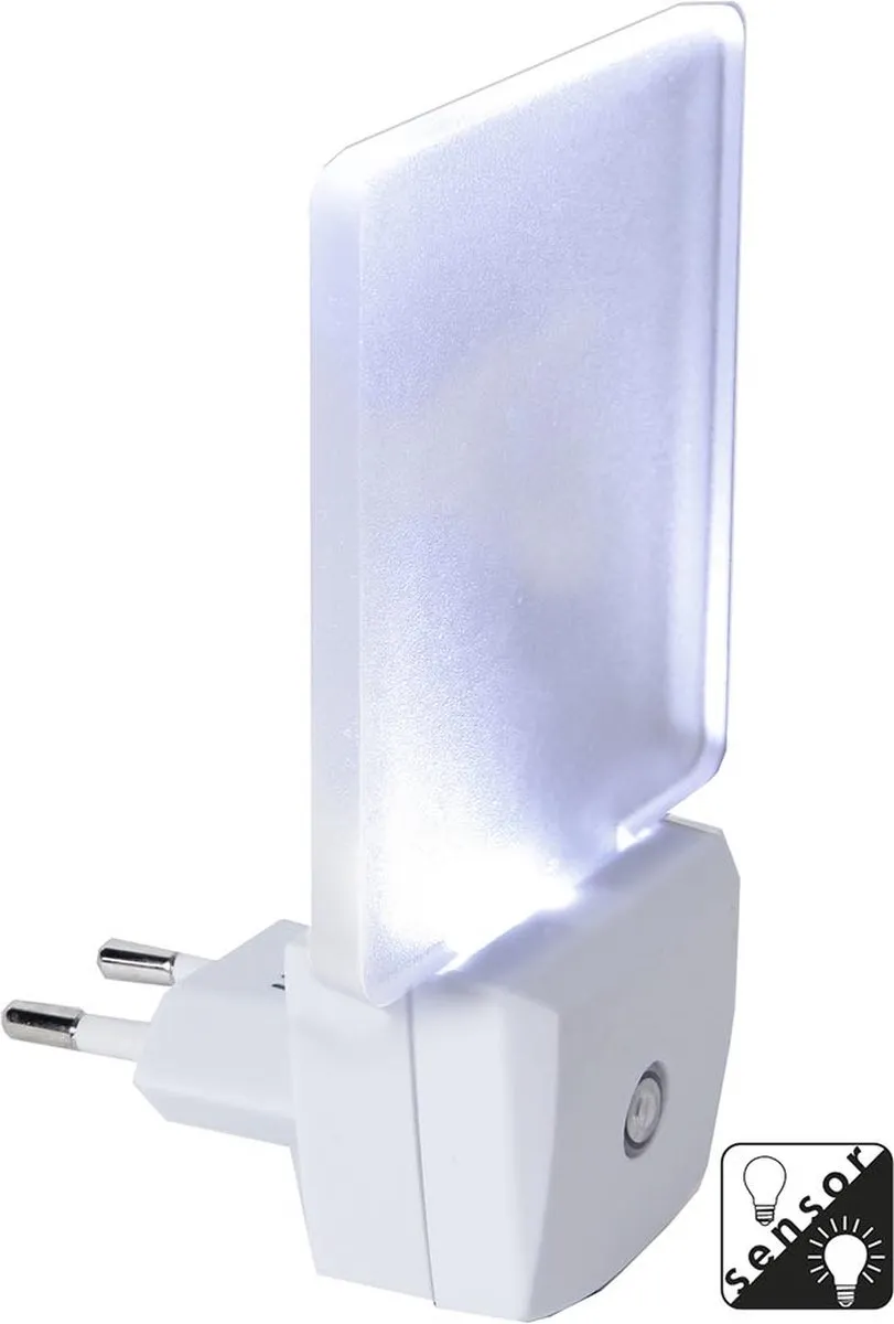 Star Trading LED Nachtlamp Functioneel 5lm - Koel wit - Mat glas