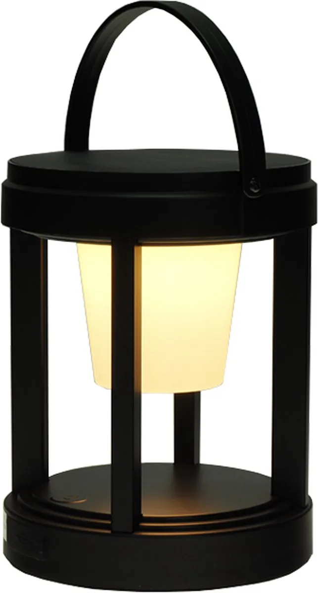 Lybardo Solar Tafellamp 3W Warmwit - Zwart