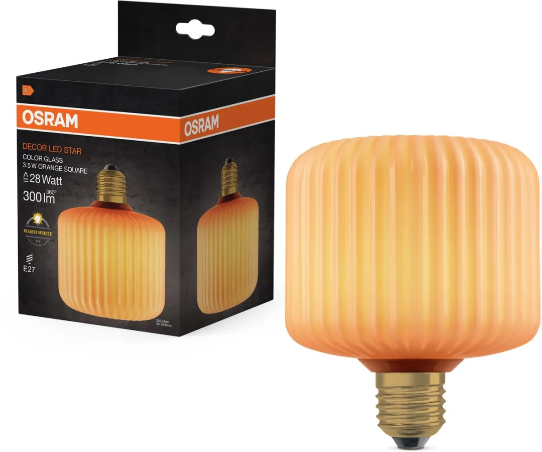 Osram Decor LED Lamp Mat Oranje - 3,5W 2700K Ø120cm