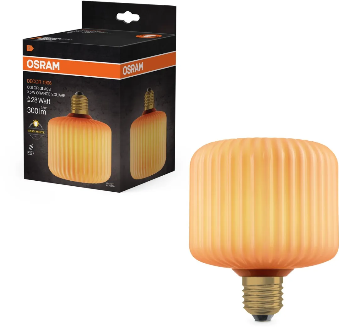 Osram Decor LED Lamp Mat Oranje - 3,5W 2700K Ø120cm