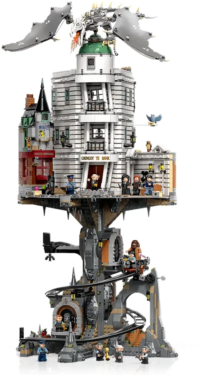 LEGO 76417 Goudgrijp Tovenaarsbank - 4747 Stukken - 13 Minifiguren