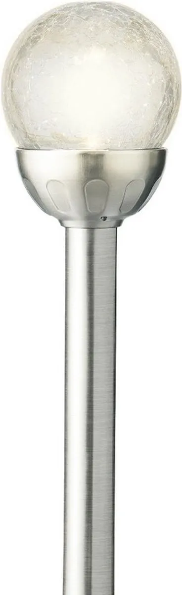 Lumineo LED Tuinlampjes Instekers 2x - Zilver