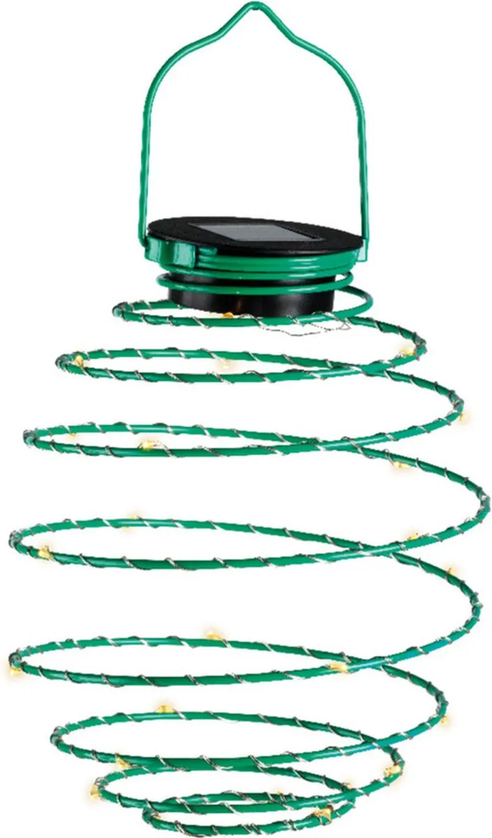 Lumineo Hanglamp Solar 25x Groen D16cm - Metaal