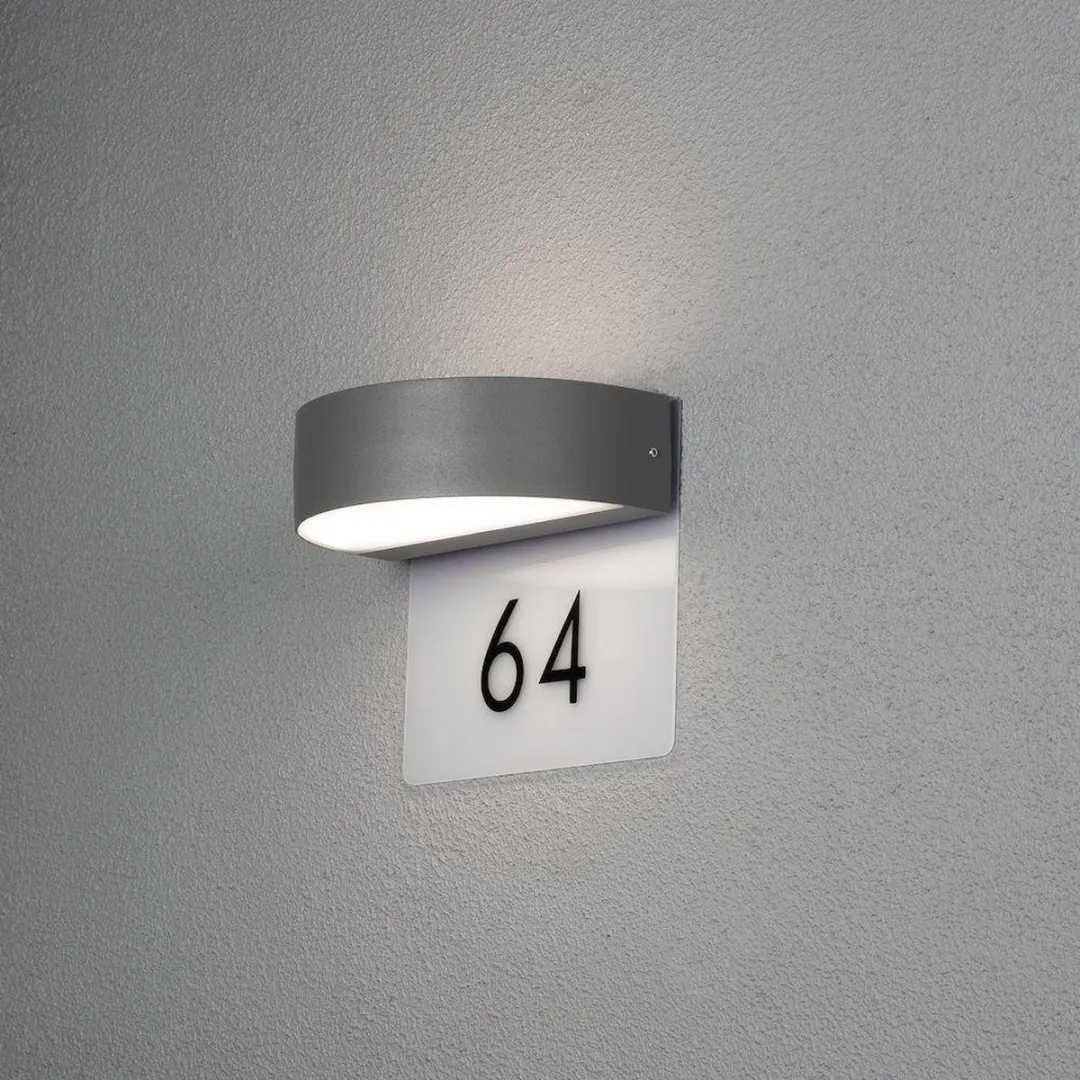 Konstsmide 7855-370 Wandverlichting Antraciet