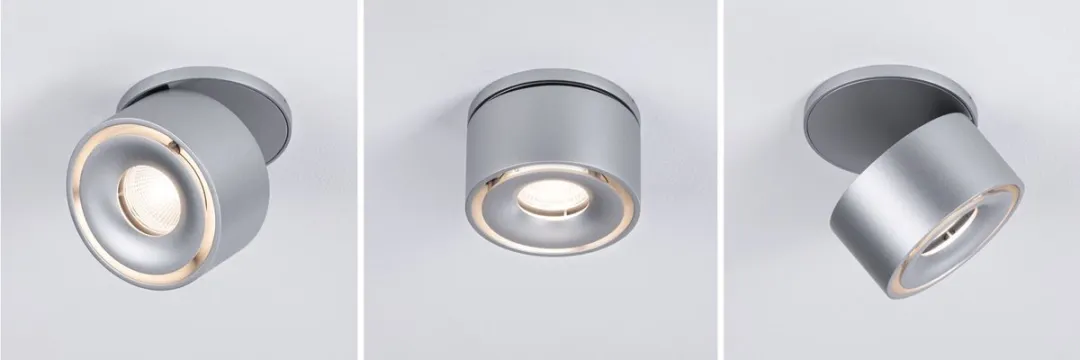Paulmann LED-inbouwlamp Spircle Rond 78mm 8W 550lm - Chroom mat