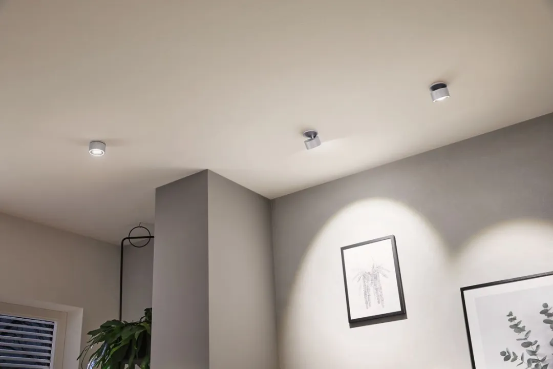 Paulmann LED-inbouwlamp Spircle Rond 78mm 8W 550lm - Chroom mat