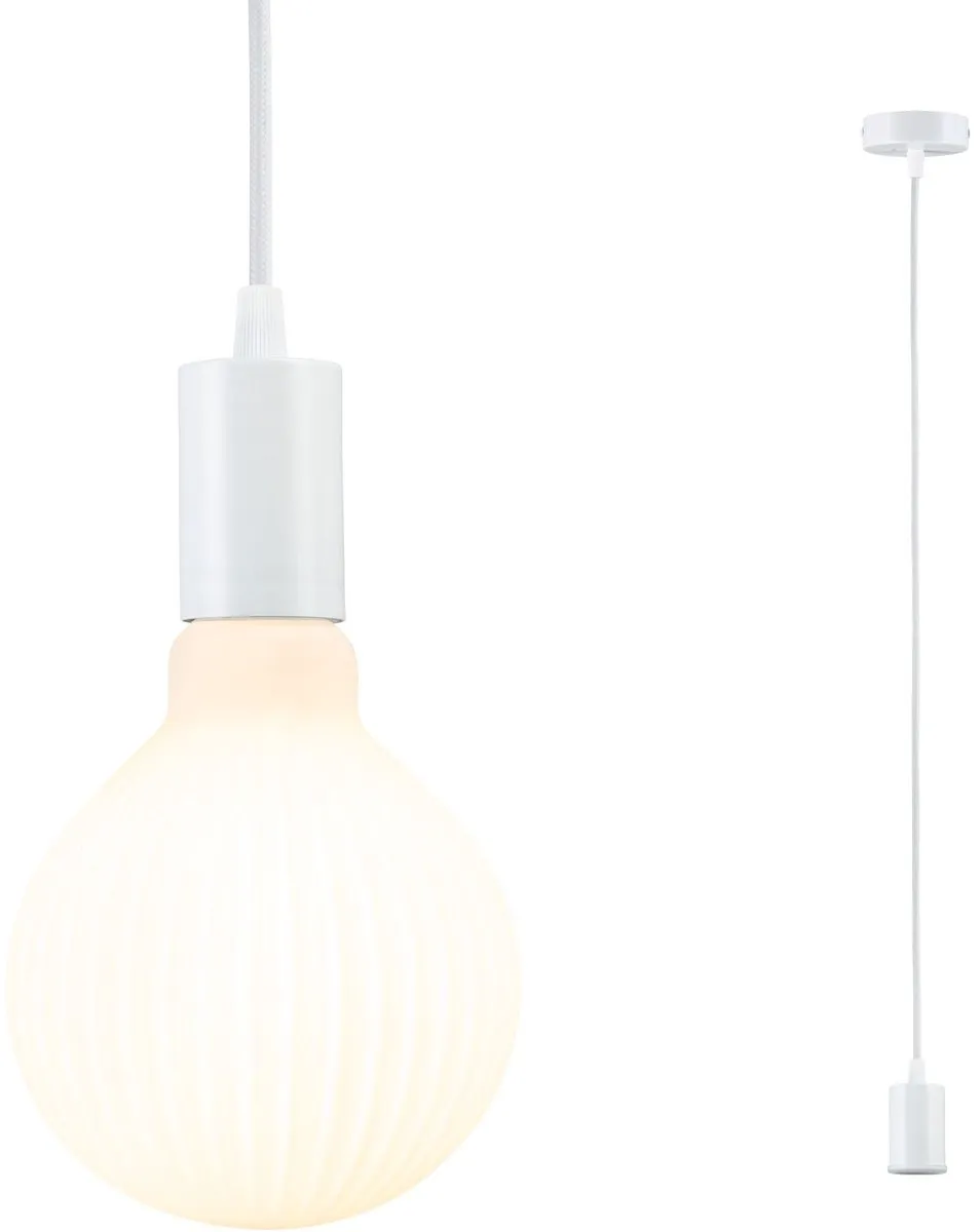 Paulmann Ravi Hanglamp IP44 E27 - 60W - Wit mat
