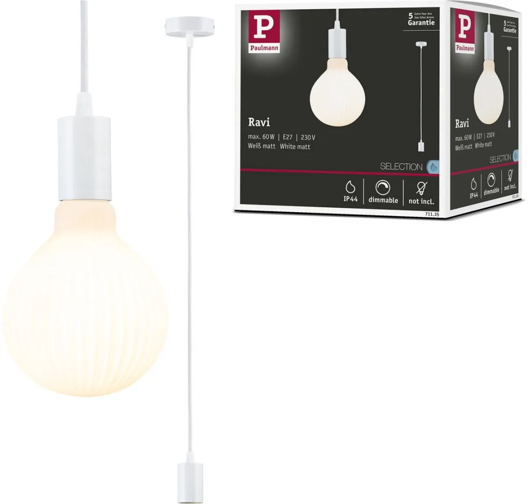 Paulmann Ravi Hanglamp IP44 E27