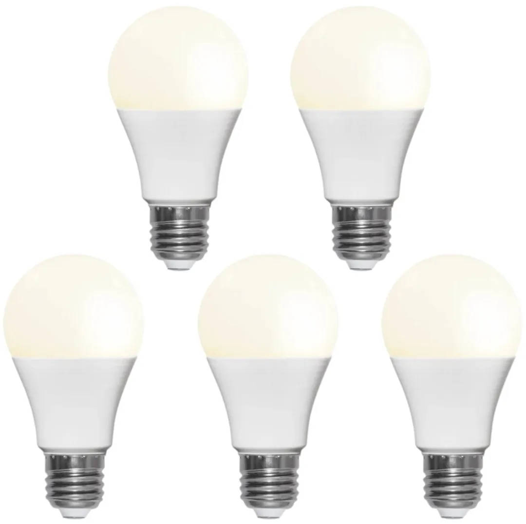 Star Trading Bewegingssensor Bol E27 4.8W Extra Warm Wit - 5 Stuks