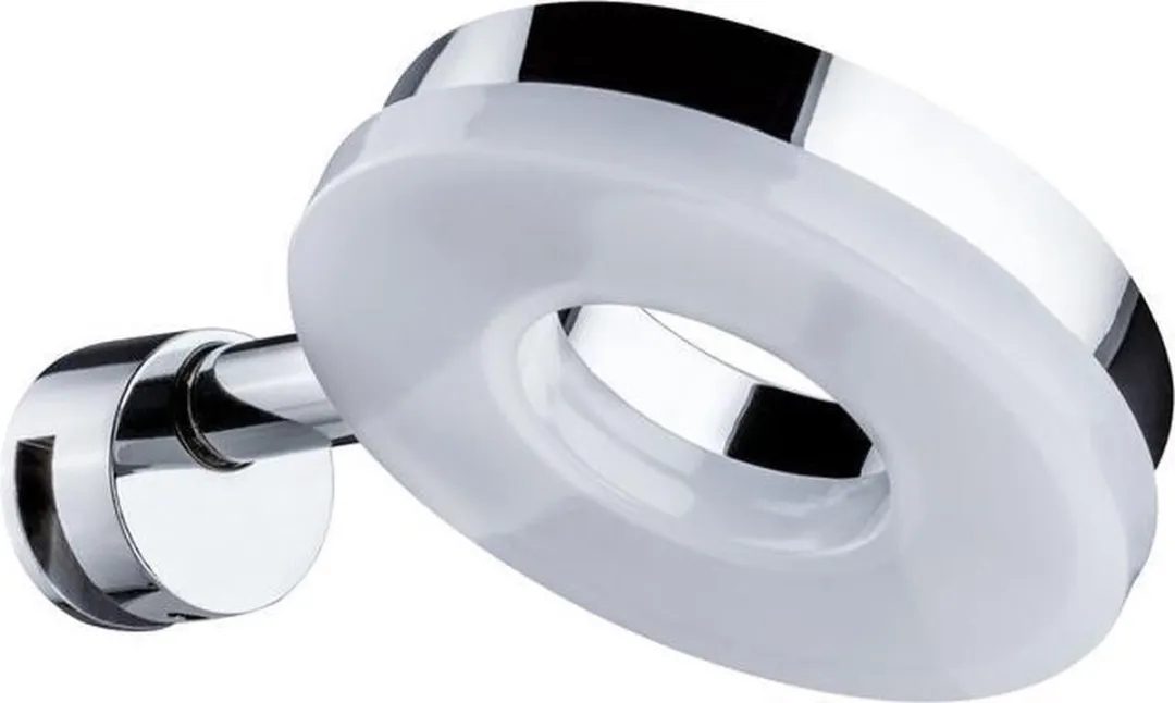 Paulmann LED Spiegellamp Becrux 3000K 4W - Ø16.8cm - Chroom