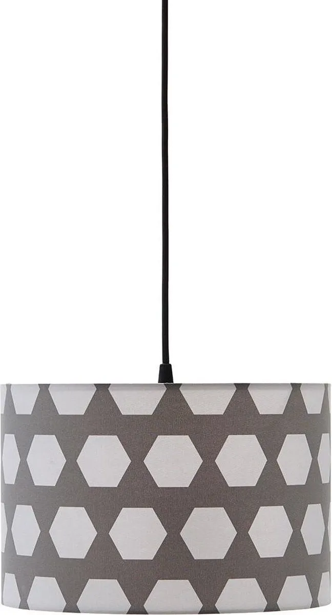 Kids Concept Hanglamp Hexagon - Grijs