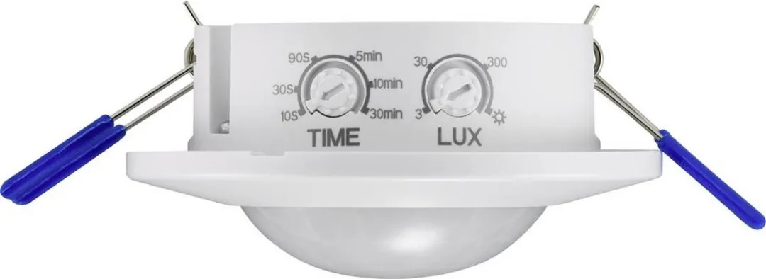 Renkforce RF-4216078 PIR-bewegingsmelder Inbouw (in muur of meubel), Oppervlakmontage 360 ° Relais Wit IP20