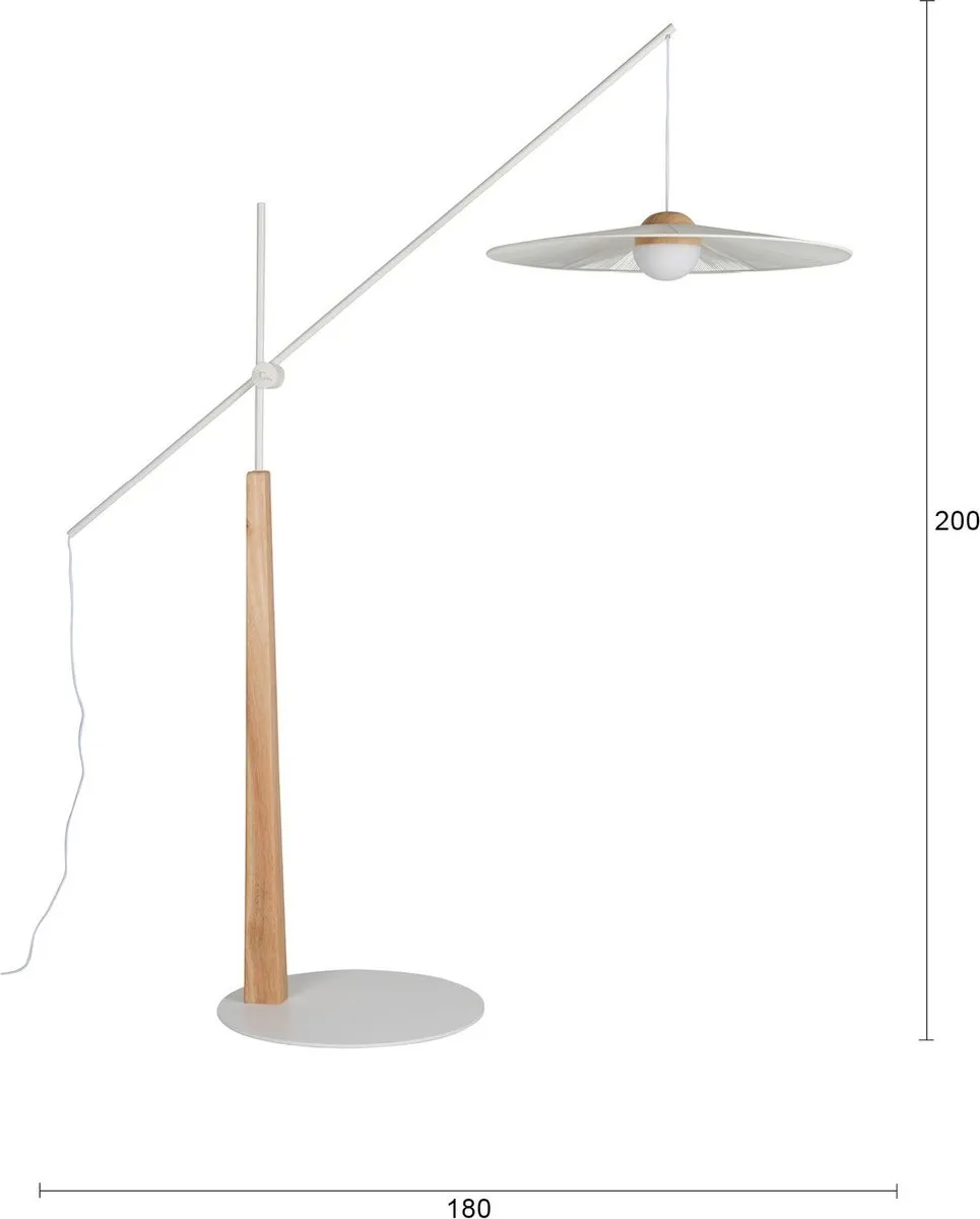 Zuiver Belle Staande Lamp - 4W Warm Wit Beige - afbeelding 6 van 6