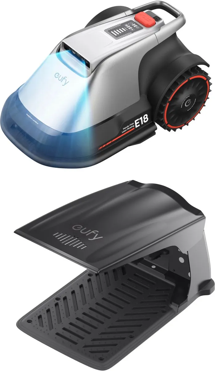 Eufy E18 Ride-On Robotgrasmaaier 1200m² - met regenkap