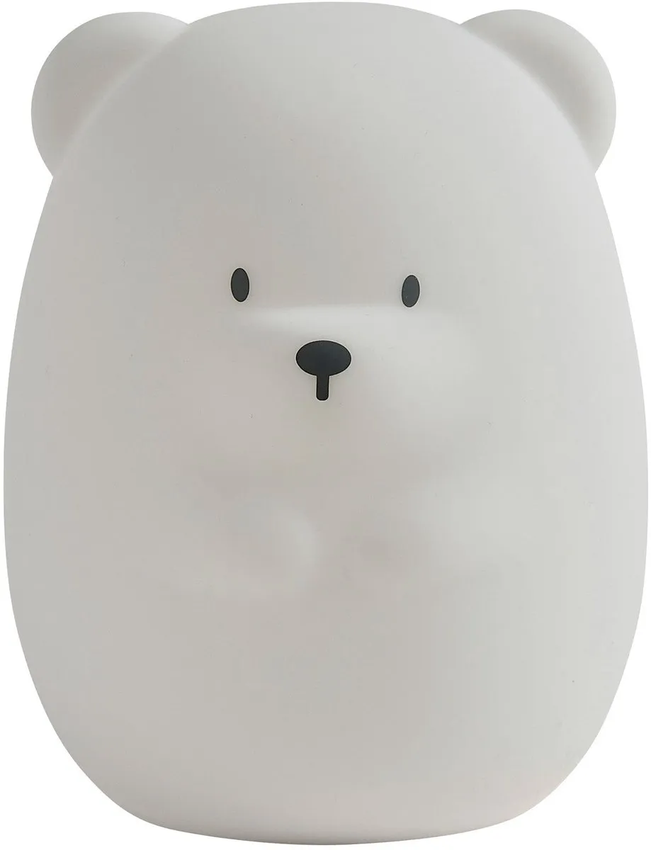 Nattou Silicone Nachtlamp Beer 15cm - RGBW Wit