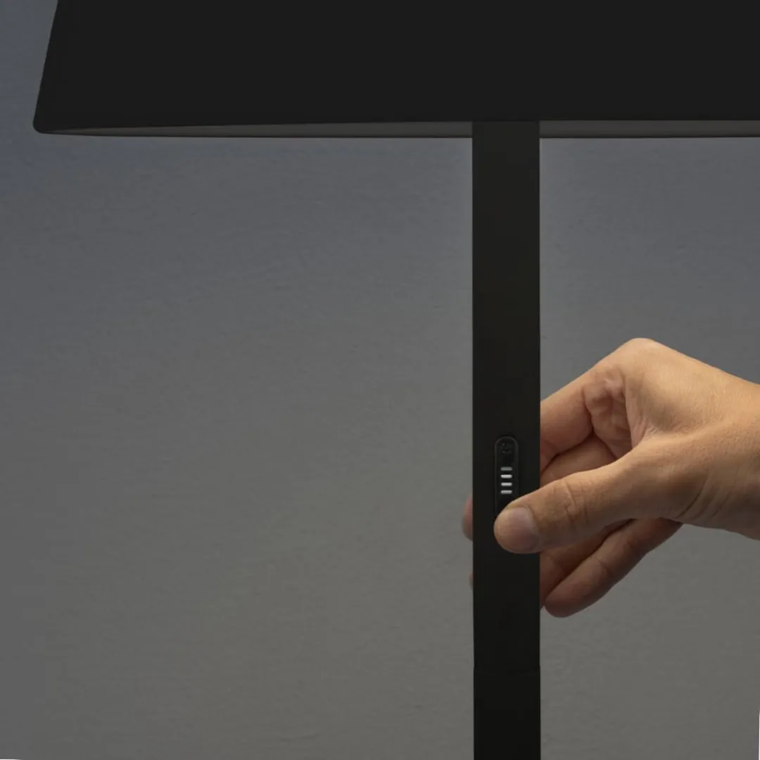 Konstsmide Staande Lamp Snoerloos RGB 150cm - Zwart - afbeelding 4 van 6