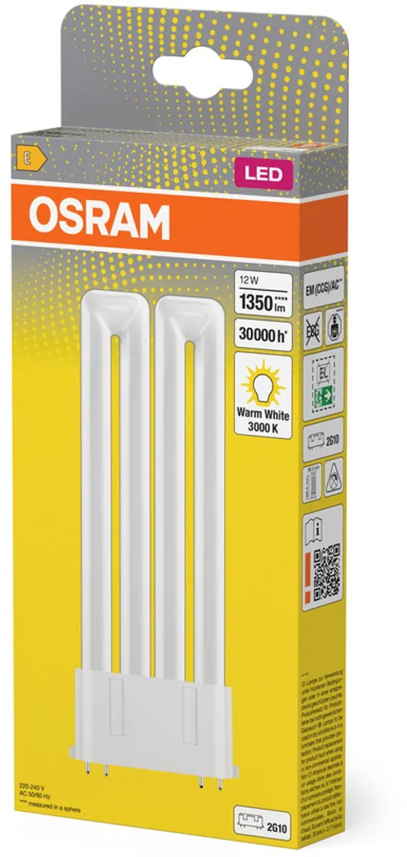 Osram 2G10 LED-lamp 12W Warmwit - Ø89,5mm