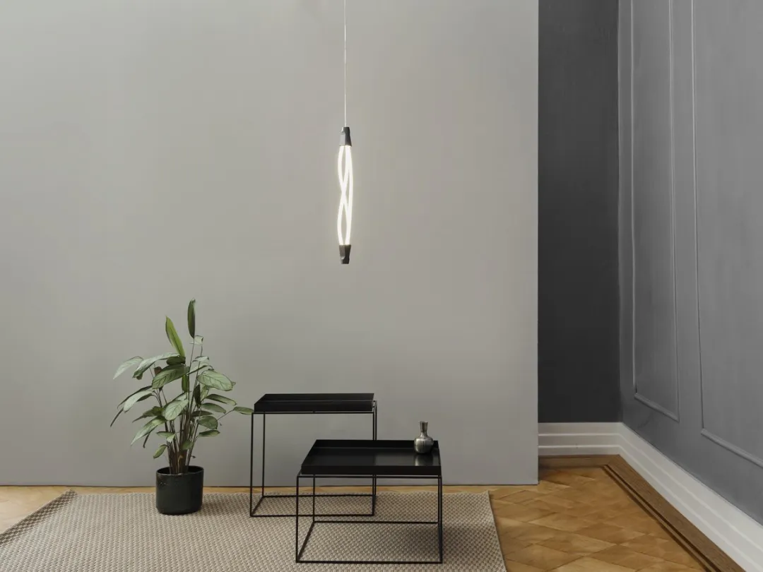 Osram Decor Swirl Hanglamp 18W - 1800lm - 3000K - Donkergrijs