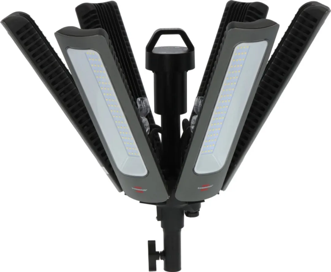 BRENNENSTUHL LED bouwlamp 360° 300W 42000lm dag licht 6500K IP55 6.7 meter (917