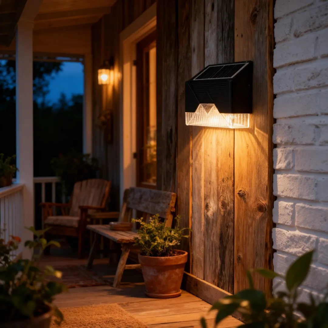 Grundig Solar Tuinverlichting 4 Stuks - Warm Wit Zwart