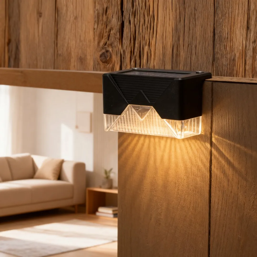Grundig Solar Tuinverlichting 4 Stuks - Warm Wit Zwart