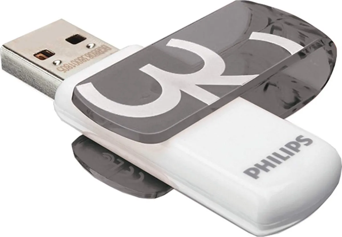 Philips Vivid FM32FD05B USB-stick 32GB - Grijs
