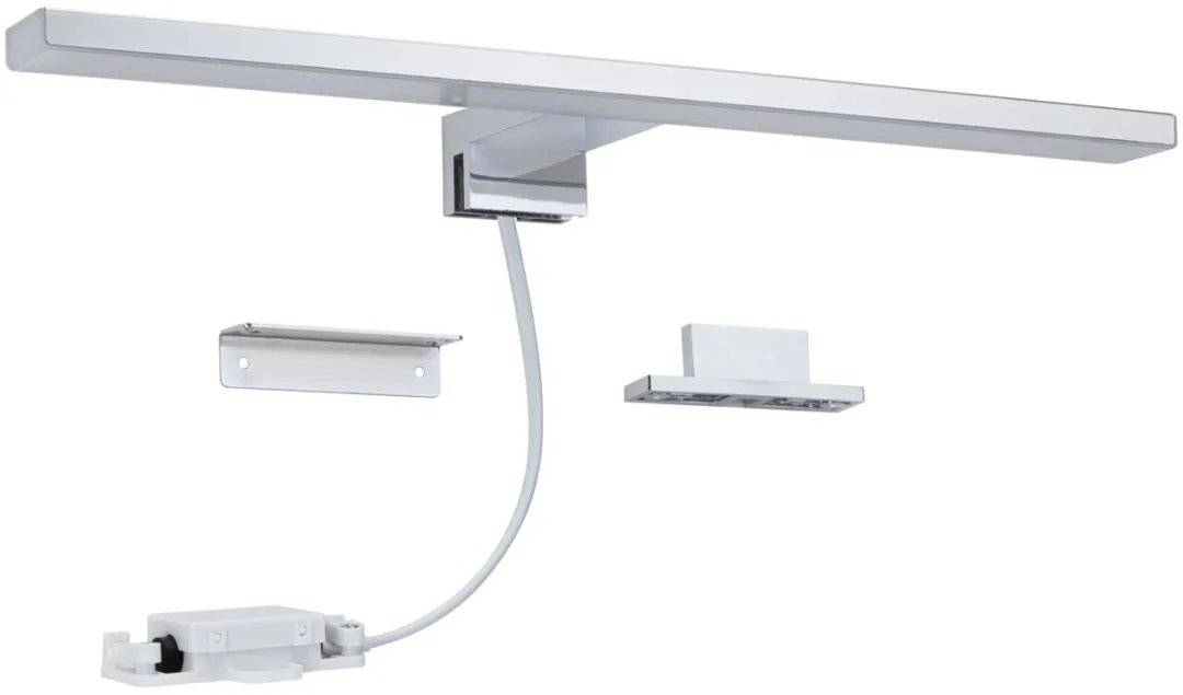 Paulmann LED Spiegellamp Evie IP44 610lm - Chroom - afbeelding 6 van 6