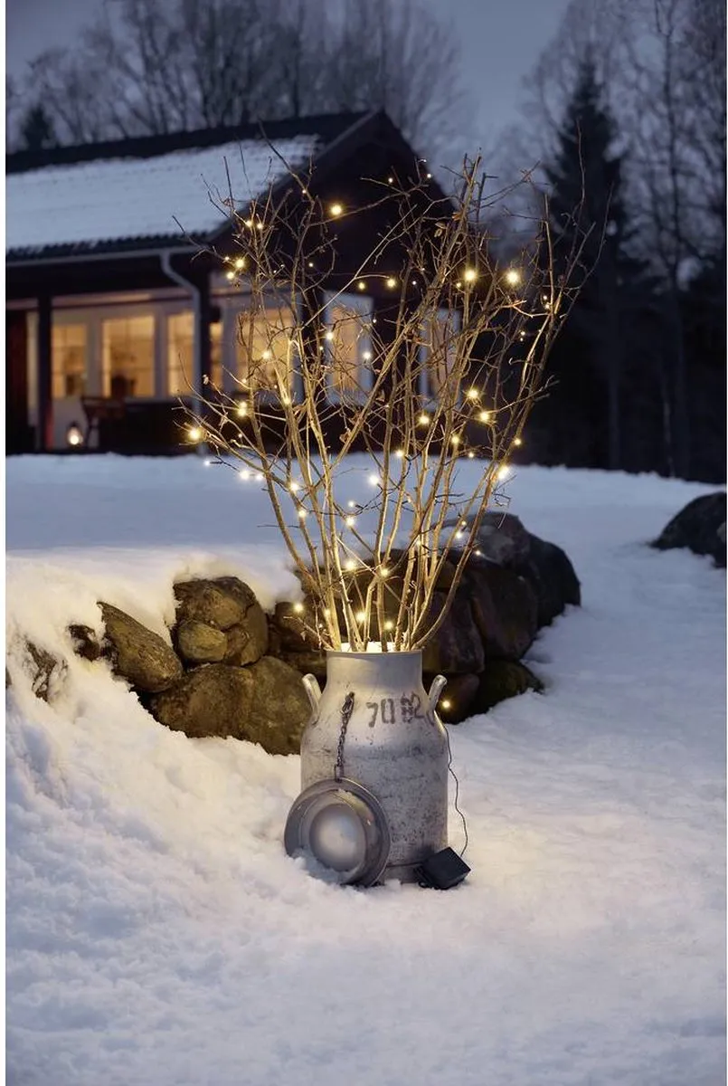 Konstsmide 3728 Snoerverlichting 80 Micro LED - 790cm - Warmwit - afbeelding 4 van 4